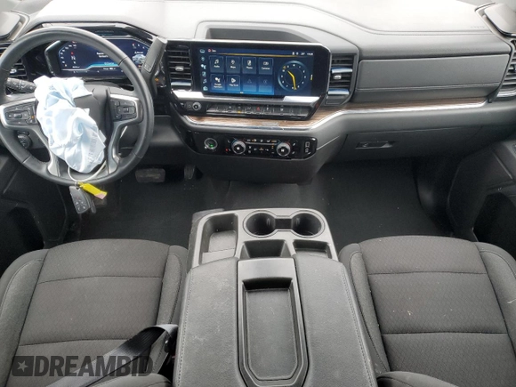 2024 Chevrolet Silverado 1500 LT with VIN 1GCPDKEK2RZ111943, listed as a Copart auction lot 46296655 with 39,474 mi miles and Salvage Title. Bid and sale history available at DreamBid. Image 8.
