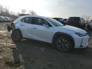 2021 Lexus UX 200 with VIN JTHX3JBH4M2037480, listed as a Copart auction lot 86453554 with 72,699 mi miles and Salvage title. Bid and sale history available at DreamBid. Image 4.