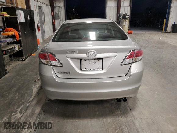 2009 Mazda 6 i Sport with VIN 1YVHP81A195M32353, listed as a Copart auction lot 41391415 with 145,075 mi miles and Salvage Title. Bid and sale history available at carsss.com. Image 6.