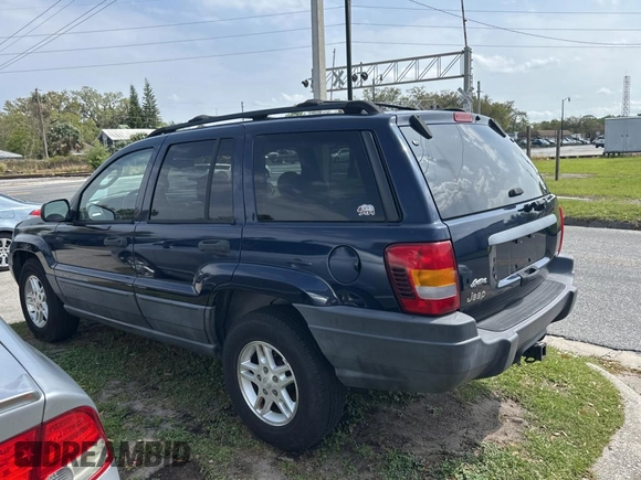 2004 Jeep Grand Cherokee Laredo with VIN 1J4GX48N24C436753, listed as a Copart auction lot 48782585 with 114,035 mi miles and Clean title. Bid and sale history available at DreamBid. Image 3.