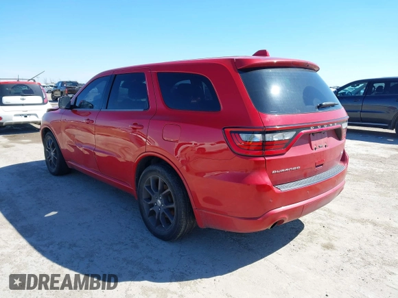 2016 Dodge Durango R/T with VIN 1C4SDHCT7GC402737, listed as a IAAI auction lot 41629418 with 206,557 mi miles and . Bid and sale history available at DreamBid. Image 3.