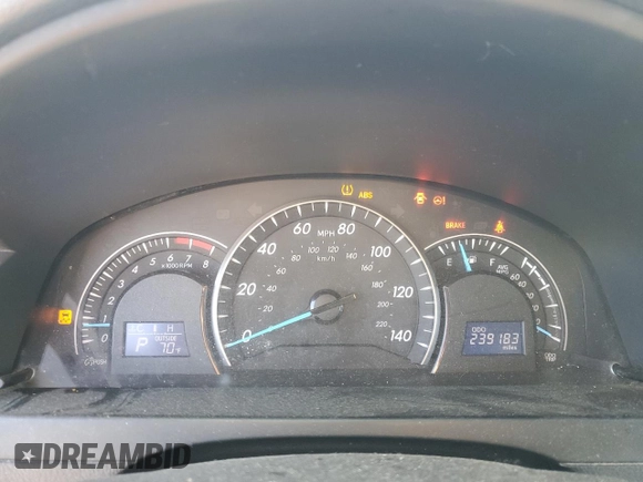 2014 Toyota Camry L with VIN 4T1BF1FK7EU816544, listed as a Copart auction lot 55307245 with 239,183 mi miles and Clean Title. Bid and sale history available at carsss.com. Image 9.