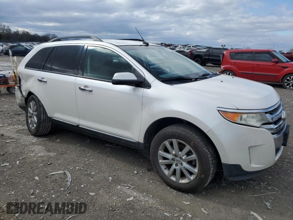 2011 Ford Edge SEL with VIN 2FMDK3JC7BBB47631, listed as a Copart auction lot 49497585 with 158,768 mi miles and Clean Title. Bid and sale history available at carsss.com. Image 4.
