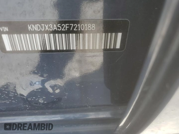 2015 Kia Soul + with VIN KNDJX3A52F7210188, listed as a Copart auction lot 52477975 with 92,843 mi miles and Salvage Title. Bid and sale history available at DreamBid. Image 14.