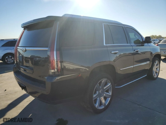 2017 Cadillac Escalade Premium Luxury with VIN 1GYS4CKJ9HR378677, listed as a Copart auction lot 76269984 with 75,429 mi miles and Clean Title. Bid and sale history available at carsss.com. Image 3.