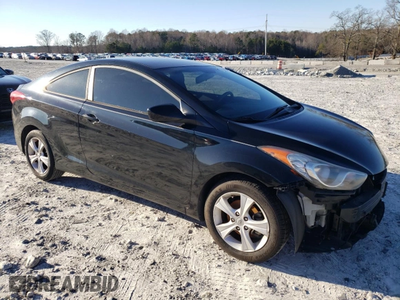 2013 Hyundai Elantra Coupe GS with VIN KMHDH6AE5DU015000, listed as a Copart auction lot 86736964 with 171,320 mi miles and Salvage Title. Bid and sale history available at carsss.com. Image 4.