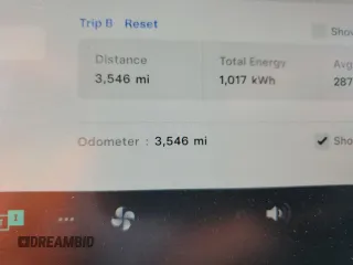 2024 Tesla Model Y Long Range с VIN 7SAYGDEE1RF152168, выставлен на аукционе Copart как лот 52436135 с пробегом 3 546 миль миль и Списание • Salvage title. История ставок и продаж доступна на DreamBid. Изображение 9.