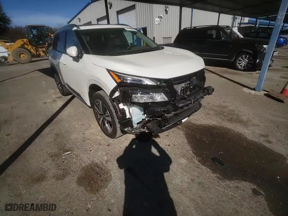 2023 Nissan Rogue SL with VIN 5N1BT3CA0PC861818, listed as a Copart auction lot 47147465 with 16,596 mi miles and Salvage Title. Bid and sale history available at carsss.com. Image 11.