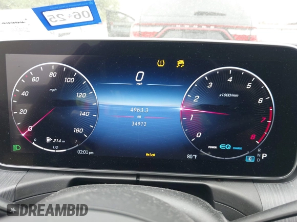 2022 Mercedes-Benz C 300 with VIN W1KAF4GB8NR046010, listed as a IAAI auction lot 41884770 with 34,972 mi miles and . Bid and sale history available at DreamBid. Image 7.