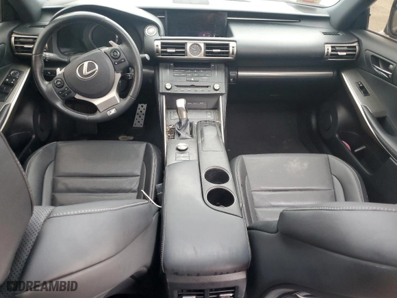 2015 Lexus IS 250 with VIN JTHCF1D22F5018930, listed as a Copart auction lot 51835045 with 118,700 mi miles and Salvage Title. Bid and sale history available at carsss.com. Image 8.