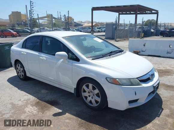 2010 Honda Civic LX with VIN 2HGFA1F50AH530242, listed as a IAAI auction lot 42218948 with 222,841 mi miles and . Bid and sale history available at DreamBid. Image 1.