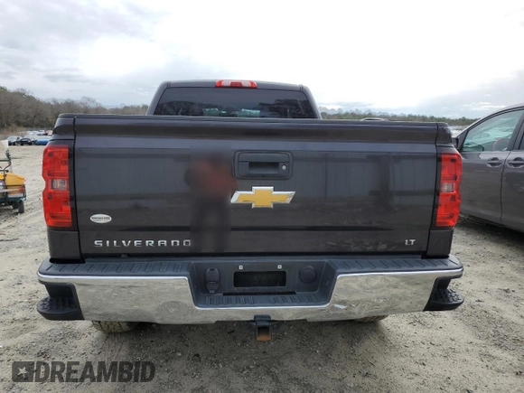 2015 Chevrolet Silverado 1500 LT with VIN 1GCRCREH6FZ168408, listed as a Copart auction lot 46620885 with 54,777 mi miles and Salvage Title. Bid and sale history available at carsss.com. Image 6.