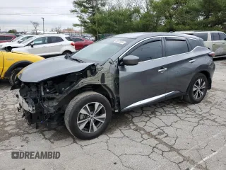 2022 Nissan Murano S z VIN 5N1AZ2AS4NC123565, wystawiony jako Copart lot #80870634 z przebiegiem 31 719 mil mil oraz Szkody całkowita. Historia ofert i sprzedaży dostępna na DreamBid. Obrazek 1.
