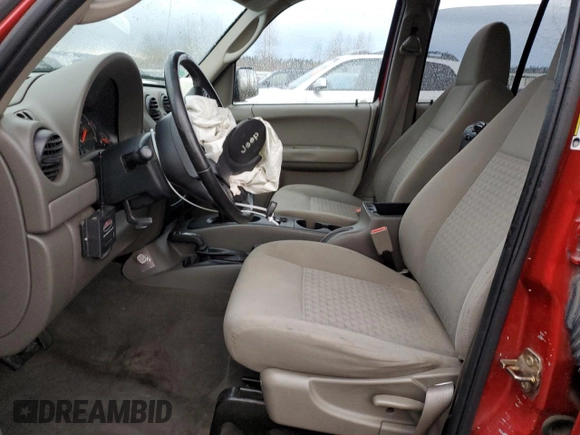 2006 Jeep Liberty Sport with VIN 1J4GL48596W270924, listed as a Copart auction lot 85902874 with 84,825 mi miles and Salvage Title. Bid and sale history available at carsss.com. Image 7.