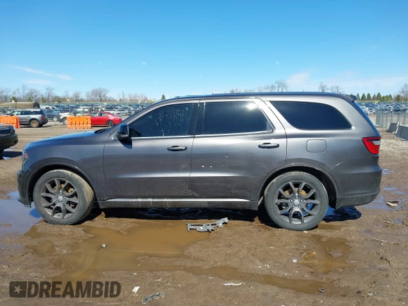 2017 Dodge Durango R/T with VIN 1C4SDJCT6HC697502, listed as a IAAI auction lot 41816322 with 115,099 mi miles and . Bid and sale history available at DreamBid. Image 14.