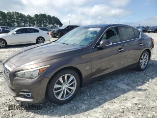 2017 Infiniti Q50 Sport with VIN JN1EV7AP1HM734603, listed as a Copart auction lot 63349095 with 153,113 mi miles and Clean title. Bid and sale history available at DreamBid. Image 1.
