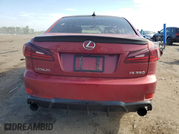 2010 Lexus IS 350 with VIN JTHBE5C23A5024638, listed as a Copart auction lot 55422695 with 175,319 mi miles and Clean Title. Bid and sale history available at DreamBid. Image 6.