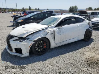 2024 Lexus RC with VIN JTHAP5BC3R5008936, listed as a Copart auction lot 60244375 with 39,857 mi miles and Salvage title. Bid and sale history available at DreamBid. Image 1.