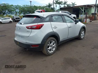 2017 Mazda CX-3 Sport with VIN JM1DKDB73H0148359, listed as a IAAI auction lot 41233120 with 76,416 mi miles. Bid and sale history available at carsss.com. Image 4.