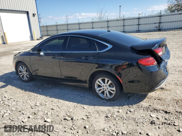 2015 Chrysler 200 Limited with VIN 1C3CCCAB3FN733231, listed as a Copart auction lot 55918425 with 176,428 mi miles and Clean Title. Bid and sale history available at DreamBid. Image 2.