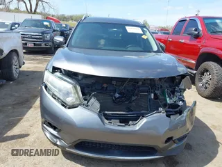 2015 Nissan Rogue SL with VIN 5N1AT2MV5FC926023, listed as a IAAI auction lot 41876812 with 120,736 mi miles and . Bid and sale history available at carsss.com. Image 12.