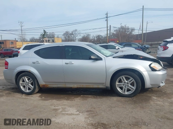2008 Dodge Avenger SXT with VIN 1B3LC56K48N139977, listed as a IAAI auction lot 42017035 with Not Provided miles. Bid and sale history available at carsss.com. Image 13.