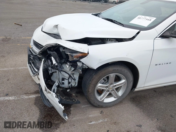 2022 Chevrolet Malibu LS with VIN 1G1ZC5ST3NF184916, listed as a IAAI auction lot 40777168 with 43,038 mi miles and . Bid and sale history available at DreamBid. Image 6.