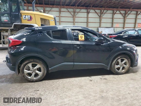 2018 Toyota C-HR XLE with VIN NMTKHMBX9JR021414, listed as a Copart auction lot 50321715 with Not Provided miles and Non Repairable. Bid and sale history available at DreamBid. Image 3.