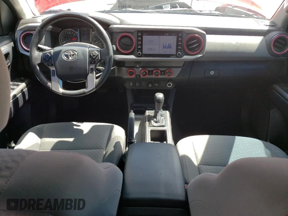 2020 Toyota Tacoma SR5 with VIN 3TMCZ5AN1LM365508, listed as a Copart auction lot 55976115 with 83,839 mi miles and Salvage title. Bid and sale history available at DreamBid. Image 8.