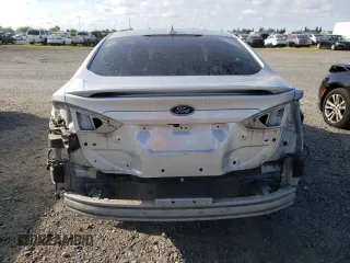 2019 Ford Fusion Titanium z VIN 3FA6P0RU5KR217242, wystawiony jako Copart lot #51985955 z przebiegiem 95 220 mil mil oraz Szkoda całkowita • Salvage title. Historia ofert i sprzedaży dostępna na DreamBid. Obrazek 6.