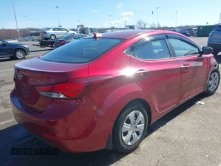 2016 Hyundai Elantra SE with VIN 5NPDH4AEXGH713075, listed as a IAAI auction lot 41875296 with 102,409 mi miles and . Bid and sale history available at DreamBid. Image 4.