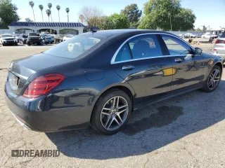 2018 Mercedes-Benz S 560 with VIN WDDUG8DB5JA378761, listed as a Copart auction lot 46141835 with 51,135 mi miles and Salvage Title. Bid and sale history available at carsss.com. Image 3.