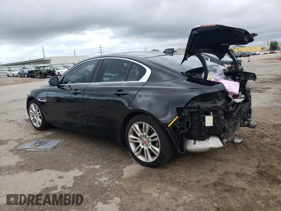 2019 Jaguar XE 25t Premium with VIN SAJAD4FX6KCP43835, listed as a Copart auction lot 67842174 with 53,712 mi miles and Non Repairable. Bid and sale history available at carsss.com. Image 2.