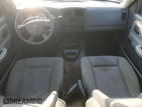 2006 Dodge Dakota ST with VIN 1D7HE28K36S595242, listed as a Copart auction lot 51348695 with 110,602 mi miles and Salvage Title. Bid and sale history available at carsss.com. Image 8.