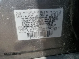 2023 Nissan Kicks SV with VIN 3N1CP5CV7PL498968, listed as a Copart auction lot 52902295 with 10,112 mi miles and Salvage Title. Bid and sale history available at DreamBid. Image 13.