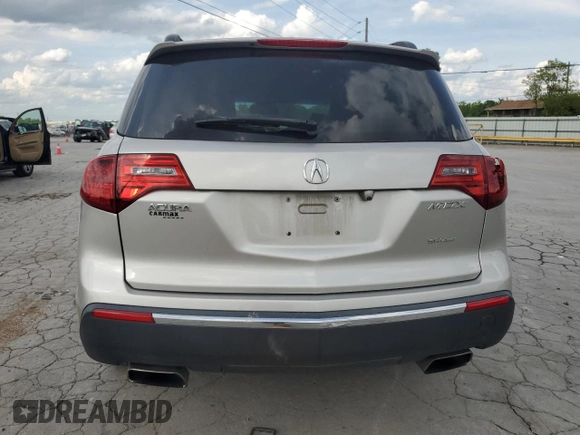 2011 Acura MDX with VIN 2HNYD2H20BH515274, listed as a Copart auction lot 54306255 with 182,086 mi miles and Salvage title. Bid and sale history available at DreamBid. Image 6.