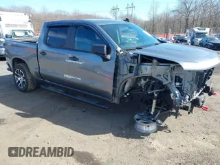 2019 Chevrolet Silverado 1500 Custom Trail Boss with VIN 3GCPYCEF5KG148682, listed as a IAAI auction lot 41826656 with 54,682 mi miles. Bid and sale history available at carsss.com. Image 1.
