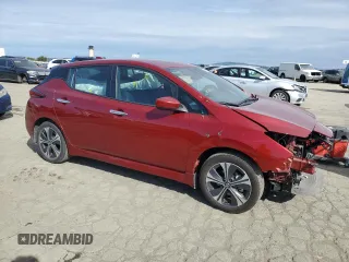 2020 Nissan LEAF SV Plus with VIN 1N4BZ1CPXLC306404, listed as a Copart auction lot 49684355 with 39,632 mi miles and Salvage Title. Bid and sale history available at DreamBid. Image 4.