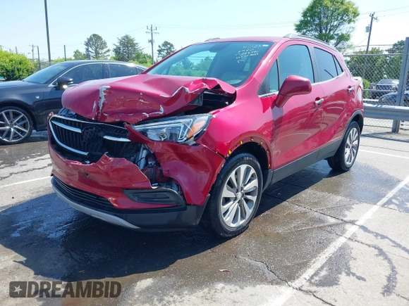 2020 Buick Encore Preferred with VIN KL4CJASB2LB063490, listed as a IAAI auction lot 42037574 with 57,350 mi miles. Bid and sale history available at carsss.com. Image 17.