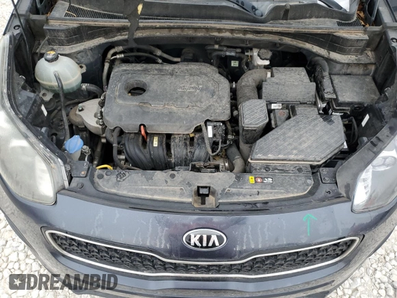 2018 Kia Sportage LX with VIN KNDPM3ACXJ7334204, listed as a Copart auction lot 50383775 with Not Provided miles and Salvage Title. Bid and sale history available at DreamBid. Image 11.