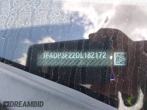 2013 Ford Focus SE with VIN 1FADP3F22DL182172, listed as a IAAI auction lot 42638897 with 114,888 mi miles and . Bid and sale history available at DreamBid. Image 9.