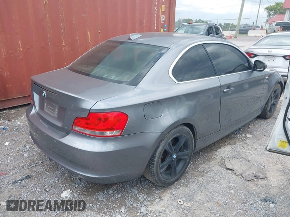 2012 BMW 1 Series 128i with VIN WBAUP9C56CVL90938, listed as a IAAI auction lot 42576072 with 135,234 mi miles and . Bid and sale history available at DreamBid. Image 4.