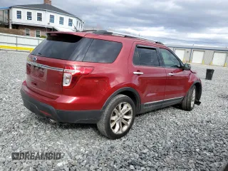 2014 Ford Explorer XLT with VIN 1FM5K8D86EGA15370, listed as a Copart auction lot 53446865 with 201,719 mi miles and Clean Title. Bid and sale history available at carsss.com. Image 3.