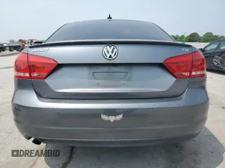 2015 Volkswagen Passat Limited Edition with VIN 1VWAT7A30FC098027, listed as a Copart auction lot 60612055 with 121,208 mi miles and Salvage title. Bid and sale history available at DreamBid. Image 6.