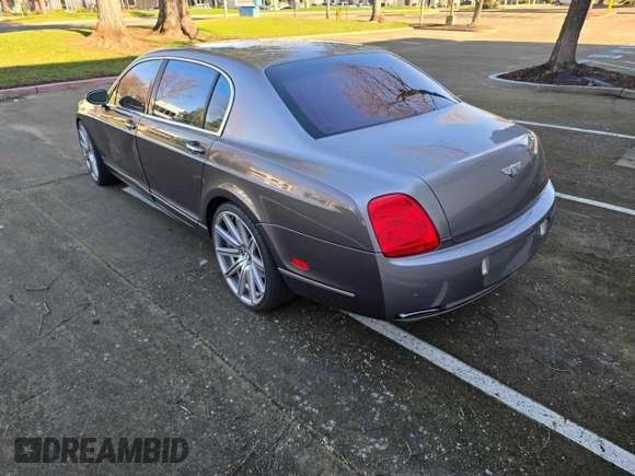 2006 Bentley Flying Spur with VIN SCBBR53W66C034319, listed as a Copart auction lot 65658225 with 85,166 mi miles and Salvage title. Bid and sale history available at DreamBid. Image 3.