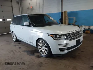 2017 Land Rover Range Rover with VIN SALGS2FEXHA359040, listed as a IAAI auction lot 41875439 with 92,148 mi miles and . Bid and sale history available at DreamBid. Image 1.