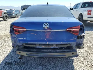 2017 Volkswagen Passat SE with VIN 1VWBT7A39HC068399, listed as a Copart auction lot 57968925 with 93,154 mi miles and Salvage title. Bid and sale history available at DreamBid. Image 6.