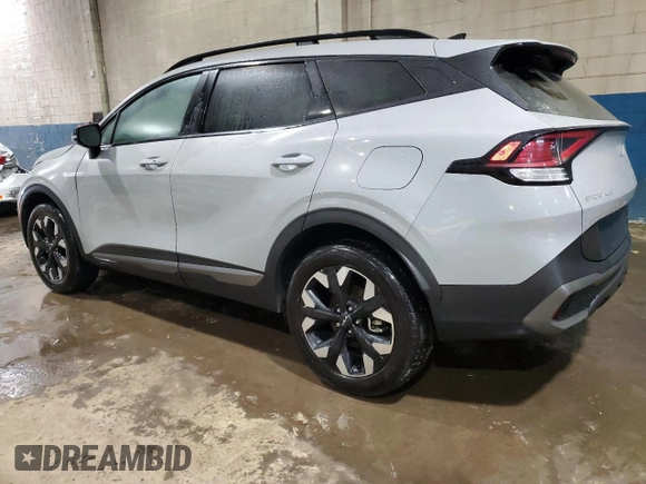 2024 Kia Sportage X-Line with VIN 5XYK6CDFXRG178660, listed as a Copart auction lot 45016925 with 15,456 mi miles and Clean Title. Bid and sale history available at carsss.com. Image 2.
