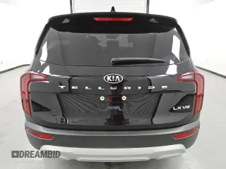 2021 Kia Telluride LX with VIN 5XYP24HC5MG104093, listed as a Copart auction lot 48163265 with 90,302 mi miles and Clean title. Bid and sale history available at DreamBid. Image 6.