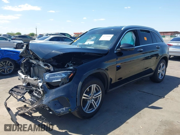 2021 Mercedes-Benz GLC 300 with VIN W1N0G8DB3MV296283, listed as a IAAI auction lot 42793090 with Not provided miles and . Bid and sale history available at DreamBid. Image 2.